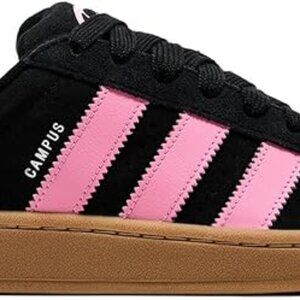adidas Campus 00s Women's Sneakers (Black, White, Pink) 9.5M